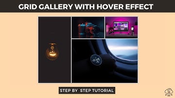 Grid Gallery with Hover Effect in WordPress Using CSS | Blur Effect