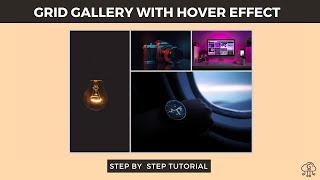 Grid Gallery with Hover Effect in WordPress Using CSS | Blur Effect