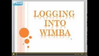 Logging into Wimba Via E-Mail screenshot 5