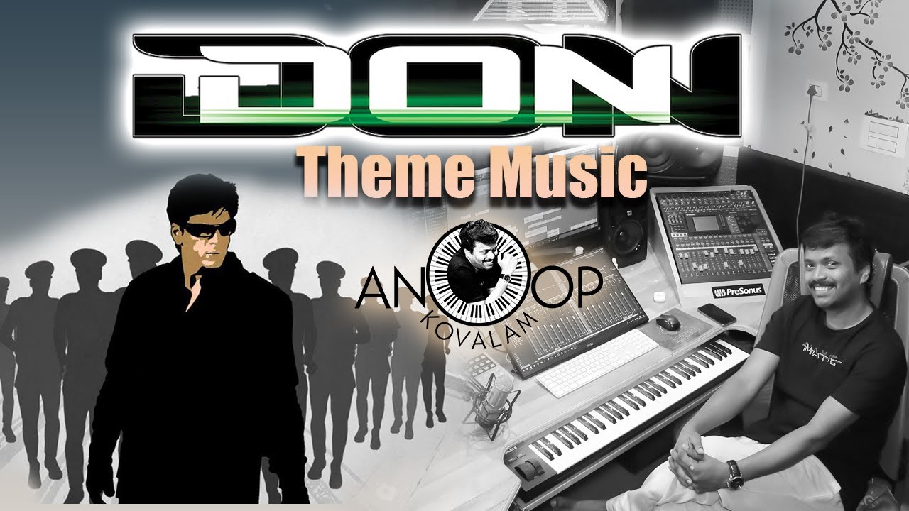 Don Theme Music | Anoop Kovalam | Live recording| Don 2| Shahrukh Khan|