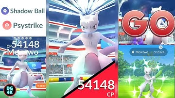 Catch that Mewtwo😼 | Mewtwo back with Shadow Ball & Psystrike in raids Pokemon Go 2022