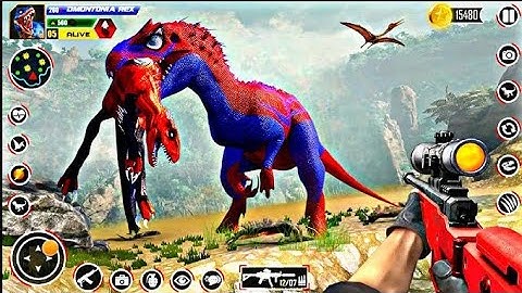 Rex Dinosaur Hunting Games – Wild Animal Hunter 3D Game – Android Gameplay