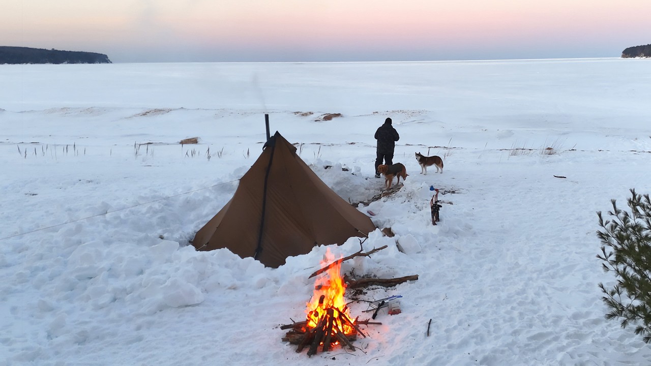 4 Days Living Off Fish on a Remote Lake Superior Island