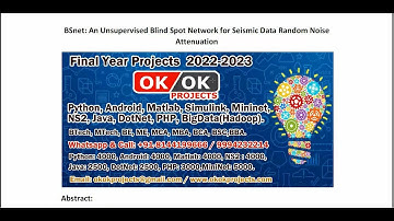 BSnet An Unsupervised Blind Spot Network for Seismic Data Random Noise Attenuation