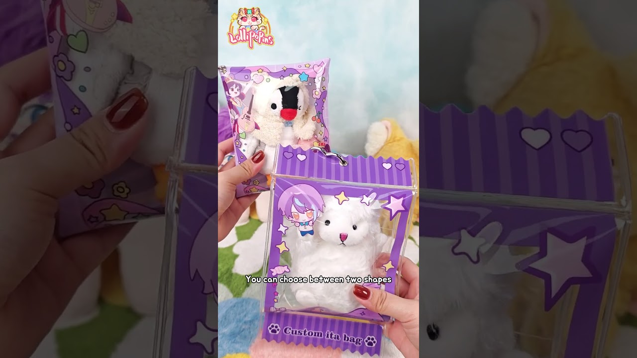 The new shape of the custom PVC doll bag has been updated!