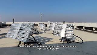 The Parans Sp4 Series Tracks The Sun And Delivers Natural Sunlight To The Basement.