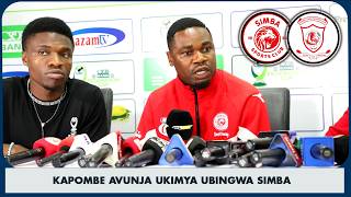 SHOMARI KAPOMBE AVUNJA UKIMYA SIMBA KUHUSU UBINGWA/MOLARI IMEPANDA SANA/WAGOSI KAZI IPO