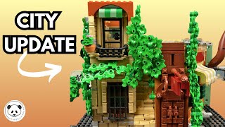 Lego City Update: Placing The Tuscan Villa