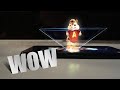 How to make 3d hologram display with cd cover