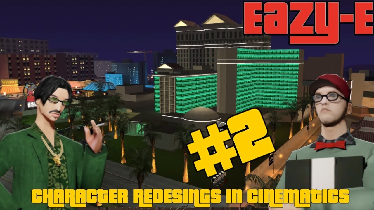 GTA San Andreas - Character Redesings In Cinematics #2 