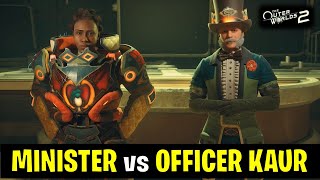 Download Lagu Assist Minister Milverstreet vs Officer Kaur | The Outer Worlds 2: The Saboteur of Paradise MP3