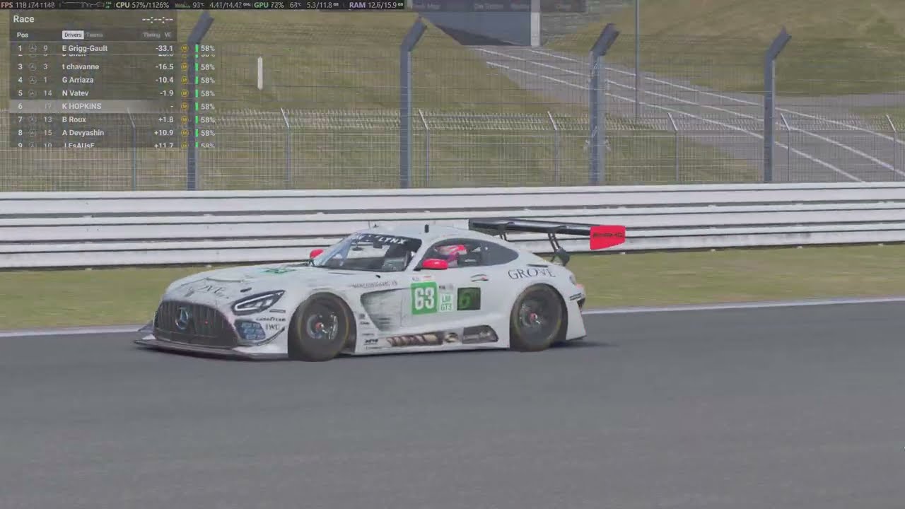 Le Mans Ultimate Multiplayer Mercedes GT3 at Fuji Raceway