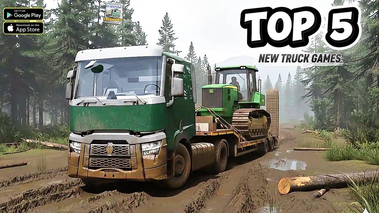 НАКОНЕЦ-ТО! Топ-5 НОВЫХ симуляторов грузовиков для мобильных устройств в 2026 году.