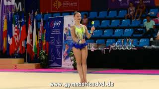 Milana Zhyvit Skaya Blr - Junior A 03 - Dany Cup Montpellier 2017