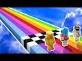 ¿QUIÉN GANARÁ EL RETO DE ESTA CARRERA DE OBSTÁCULOS EN MINECRAFT? ¿QUIÉN GANARÁ EL RETO DE ESTA CARRERA DE OBSTÁCULOS EN MINECRAFT?