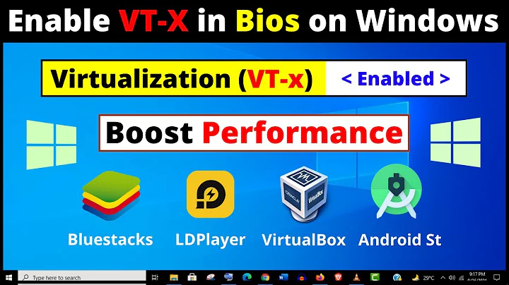 How to Enable Virtualization in Windows 10 - 2 Ways to Enable VT-x in Bios Settings Easily