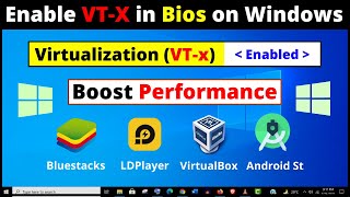 How to Enable Virtualization in Windows 10 - 2 Ways to Enable VT-x in Bios Settings Easily screenshot 3