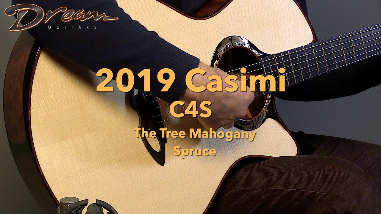 2019 Casimi C4S, The Tree Mahogany/Spruce - Dream Guitars