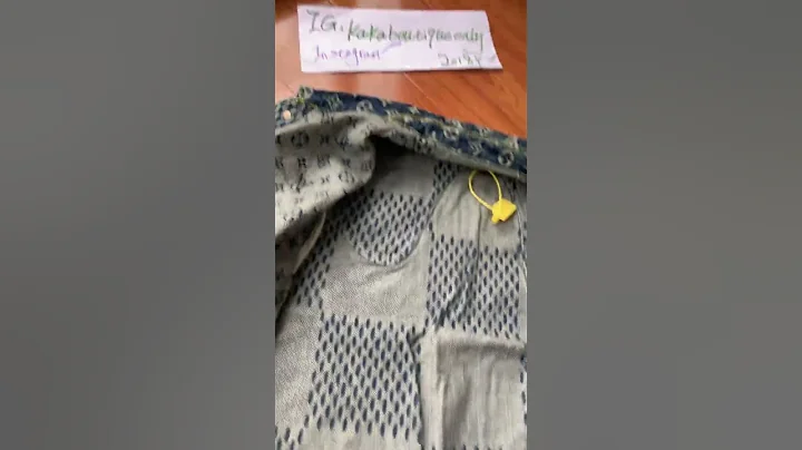 Louis Vuitton LV x Nigo Monogram Denim Jacket in Blue M202012030058