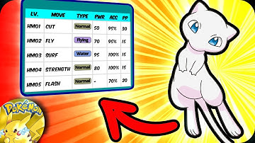 Can Mew beat Pokemon Yellow with ONLY HM Moves?