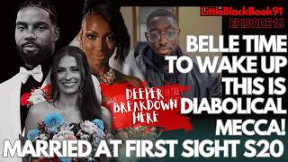 Details MECCA FLIRTING WITH CAITLIN DIABOLICAL WHY IS BELLE SO COOL    MARRIED AT FIRST SIGHT S20 EP17 Update