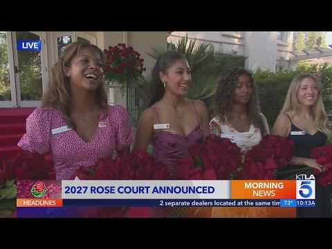 Meet the 2027 Tournament of Roses Rose Court
