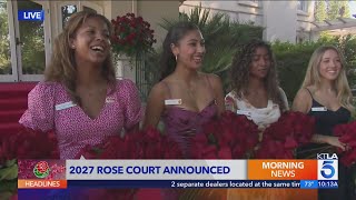 Details Meet the 2027 Tournament of Roses Rose Court Guide