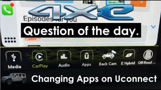 Question of the day: moving apps on Uconnect