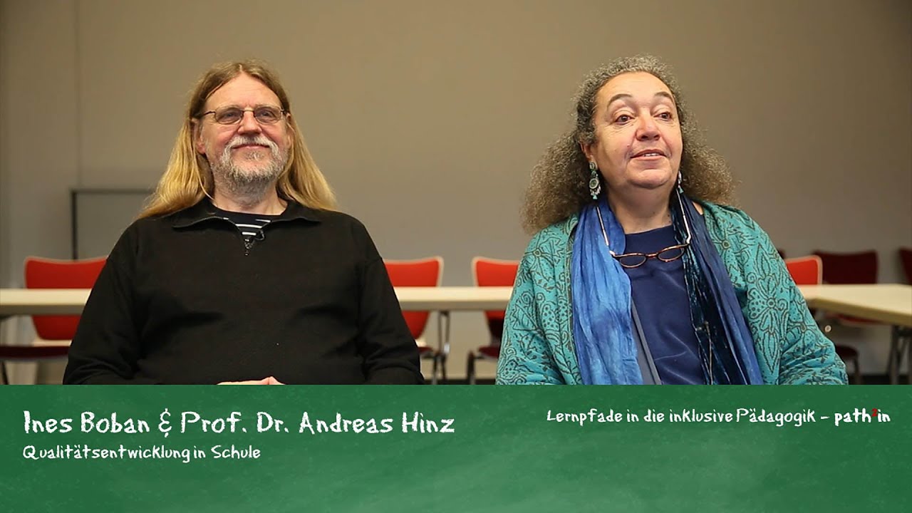 Ines Boban & Prof. Dr. Andreas Hinz - Qualitätsentwicklung in Schule
