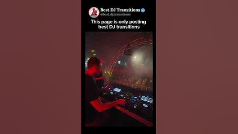 🎧This page is only posting best DJ transitions ! 🎧