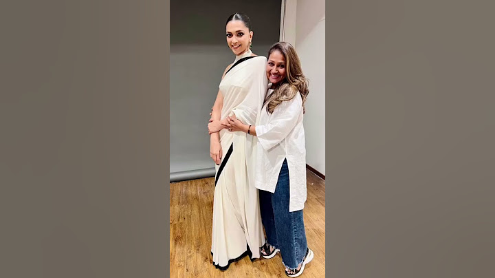 Deepika Padukone saree look for Jawan press conference | Dolly Jain Saree Draping