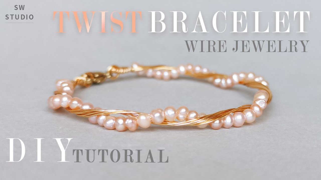 Beginner Bracelet Tutorial Learn Wire Wrapping, Learn to Make Wire Bracelets,  Beginner Bangle Bracelet Tutorial, PDF Instructions - Etsy