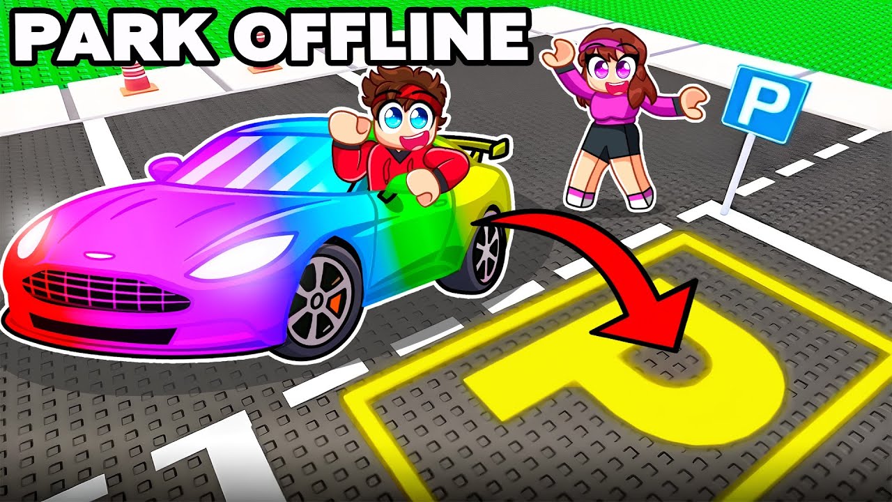 Apprendre à ma FAN GIRL à se GARER Correctement sur Roblox !