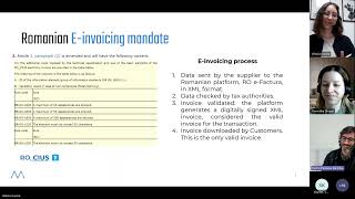 E-invoicing and e-reporting obligations in Romania