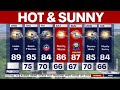 DC weather: Sunny Wednesday; isolated thunderstorms possible
