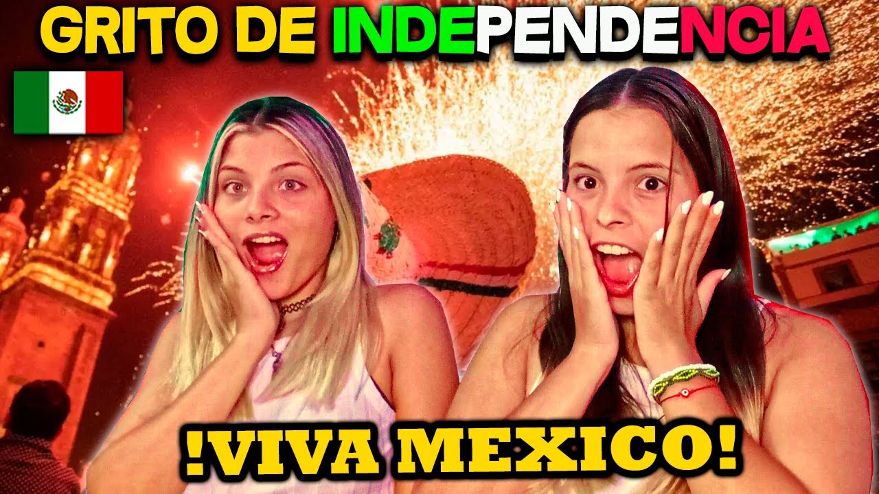 VIVA MÉXICO! 🇲🇽 Grito en CDMX - CUBANAS REACCIONAN