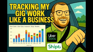 Tracking My Gig Work Like a Business Full-Day Multi-App Hustle Shipt DoorDash Uber Eats More