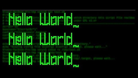 01 C Programming Hello World Tutorial GCC