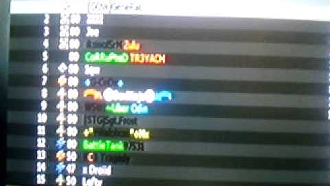 My last mw3 wii stats