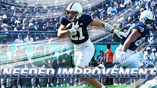 Where Penn State Needs To Improve in Final Non Conference Game | Buffalo Preview