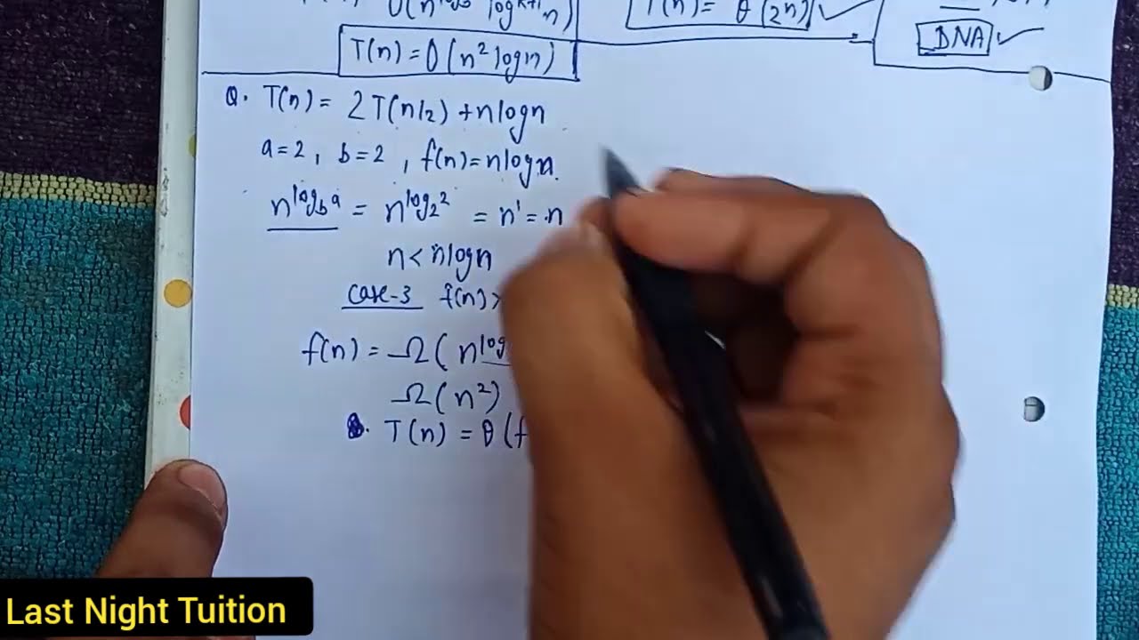 Master Method Examples | Analysis of Algorithms | Lec-4 - YouTube