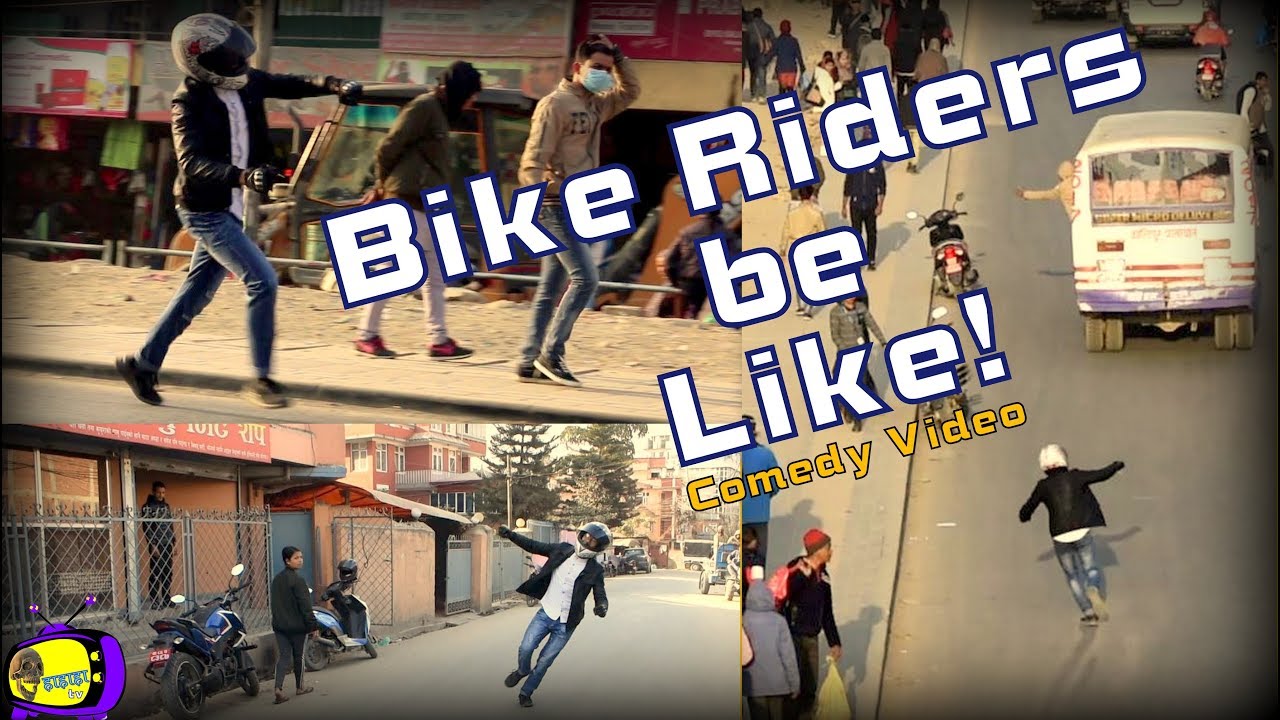 Bike Riders Be Like! Comedy Video YouTube