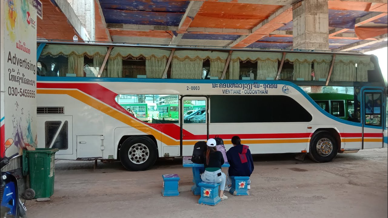 สถานีรถเมล์เวียงจันทน์ ตลาดเช้า