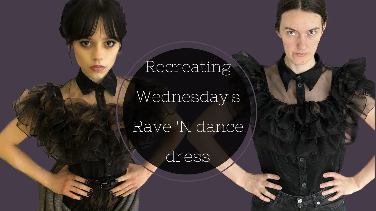 wednesday addams dance dress