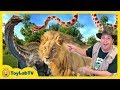 Dinosaur Animal Park Adventure & Fun Family Kids Trip to the Zoo