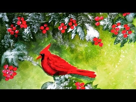 CHRISTMAS CARDINAL｜Easy &