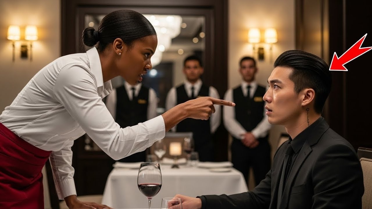 Mafia Boss Insults Black Waitress In Korean…But She Says 3 Words That Freeze The Entire Restaurant…