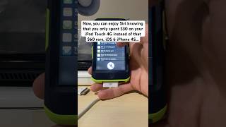 How to get Siri on 4th Gen iPod Touch #apple #ios #ios6 #siri #jailbreak  #nostalgia screenshot 3