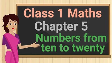 Class 1 Maths Chapter 5 