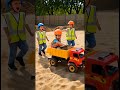 Mini Builders Adventure: Excavator &amp; Truck Construction Fun! 🚜🏗️ #kids #truck #builder